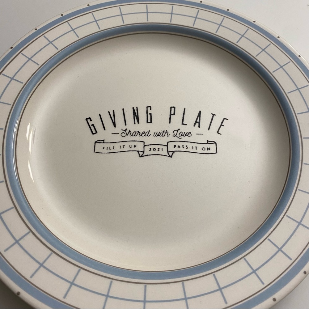 Ceramic Giving Plate